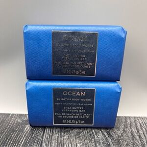 Bath & Body Works Mens Ocean Scented Bar Soaps lot of 2